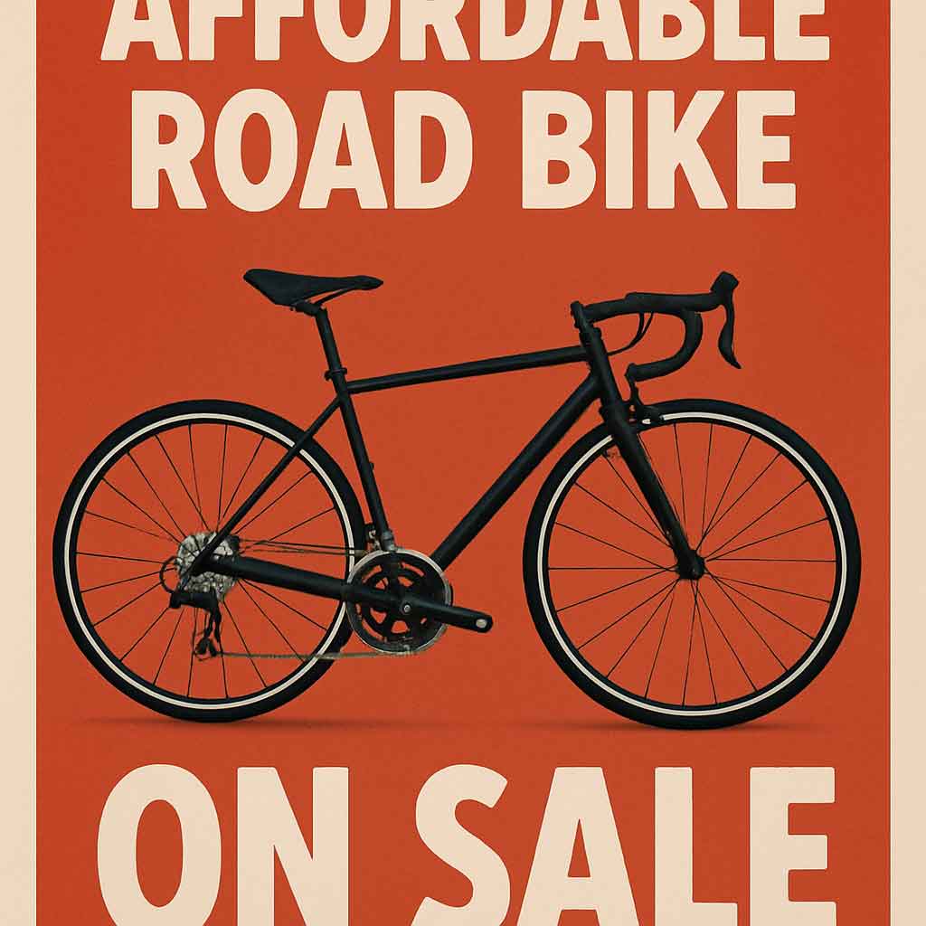 Affordable road bike on sale