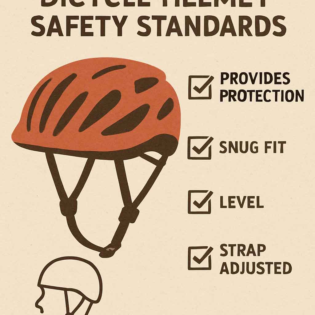 Bicycle helmet safety standards
