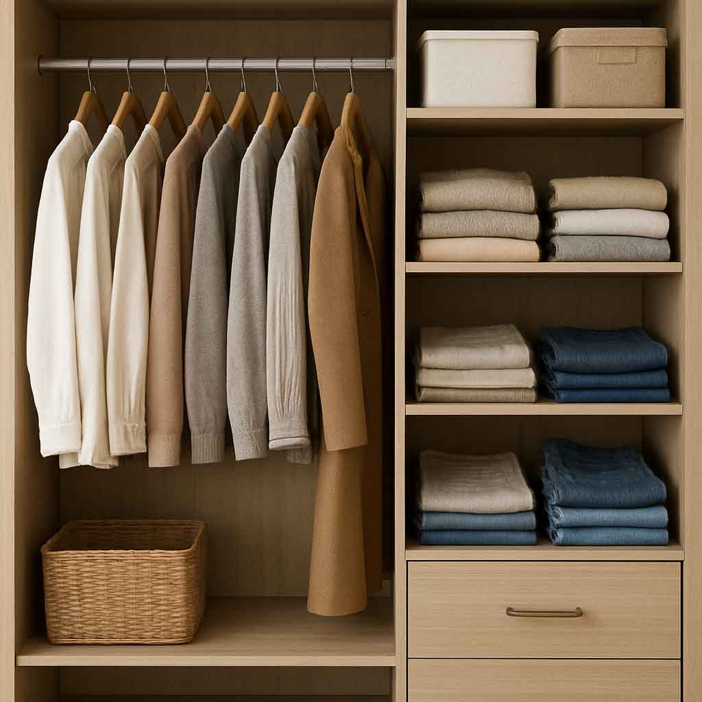Wardrobe storage