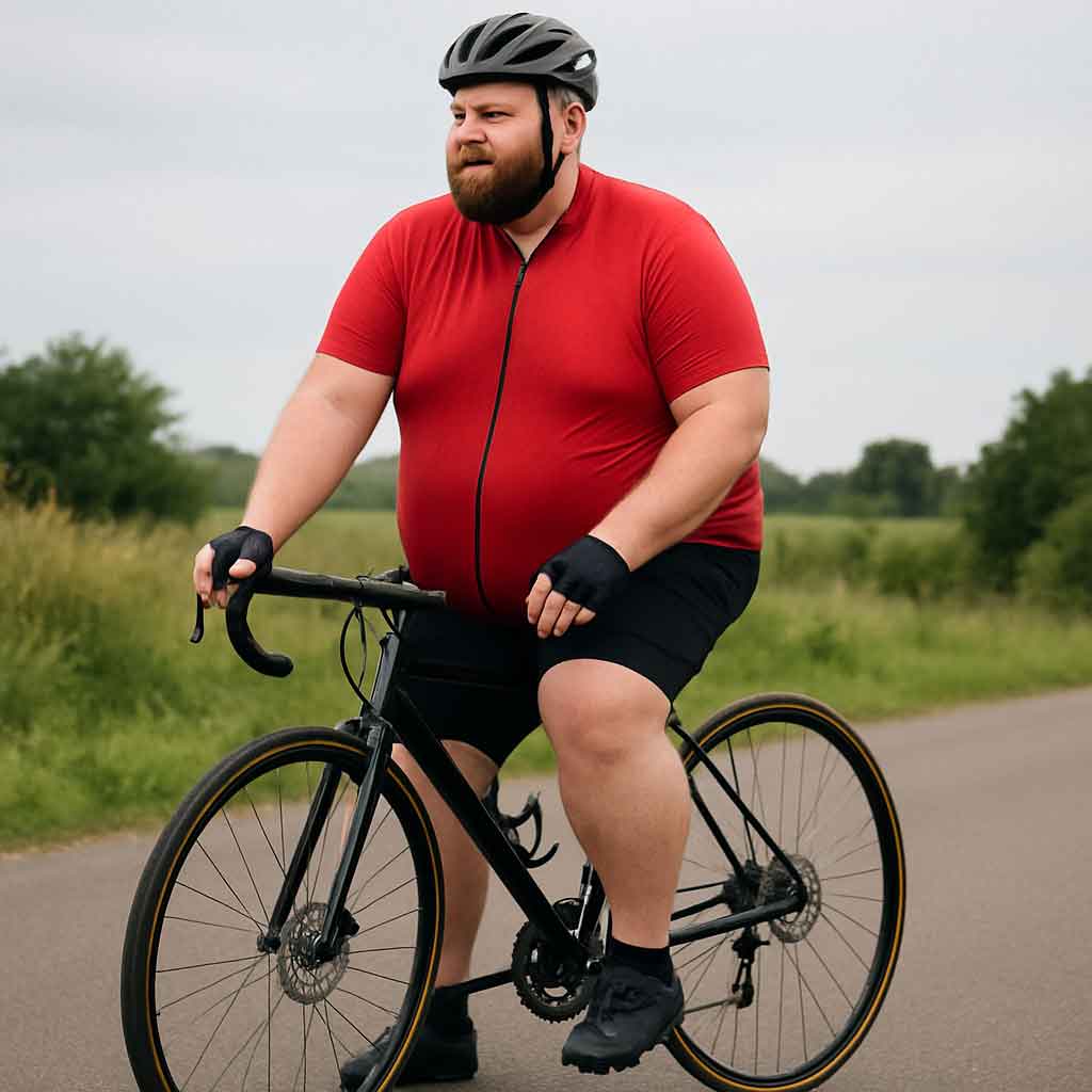 Road bike for big and tall cyclists